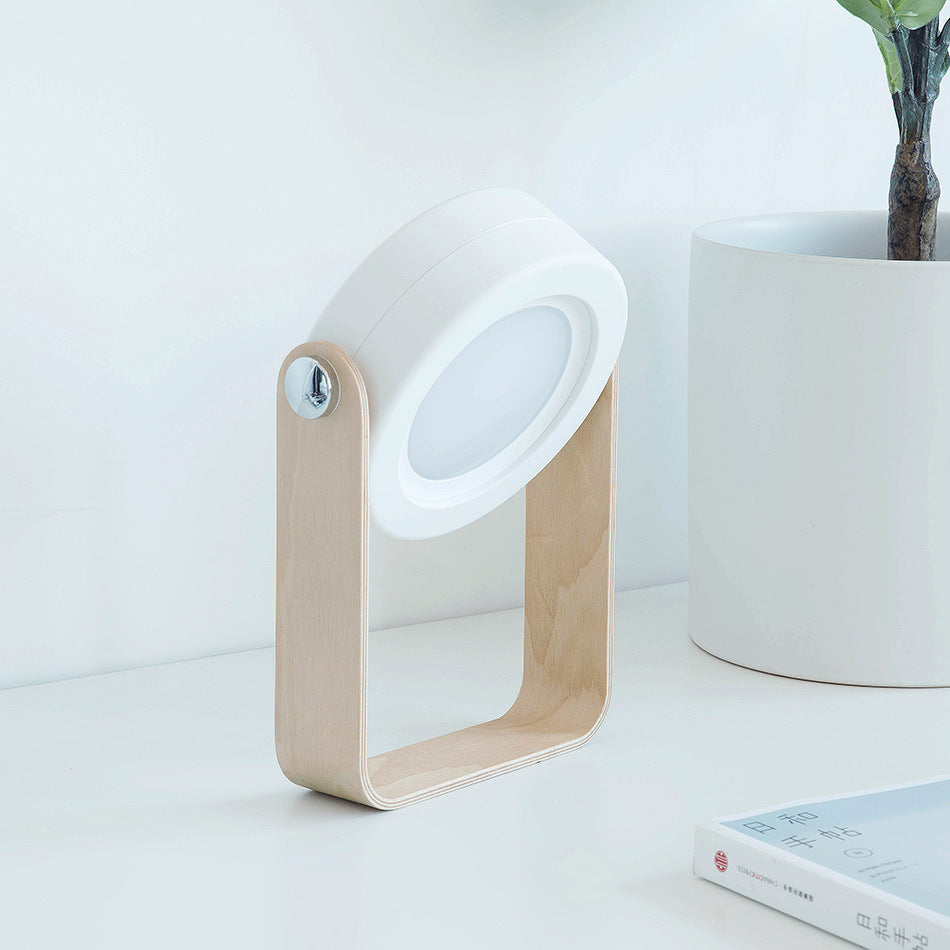 Foldable Touch-Control LED Night Light – USB Rechargeable Lantern Lamp for Bedroom & Home Decor