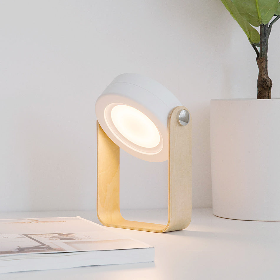 Foldable Touch-Control LED Night Light – USB Rechargeable Lantern Lamp for Bedroom & Home Decor
