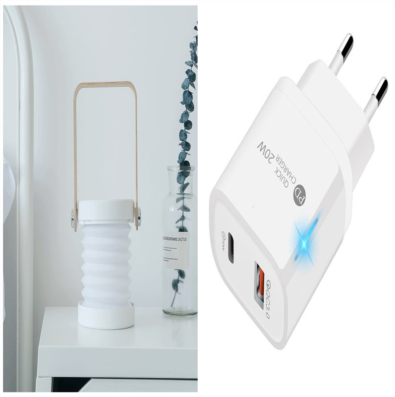 Foldable Touch-Control LED Night Light – USB Rechargeable Lantern Lamp for Bedroom & Home Decor