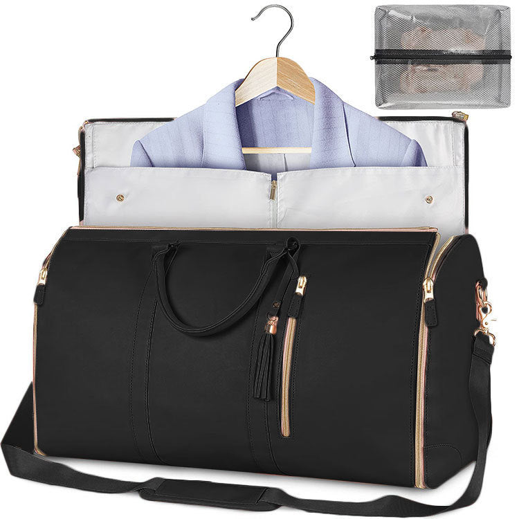 Women’s Large Capacity Travel Duffle Bag – Foldable, Waterproof, Multi-Functional Tote